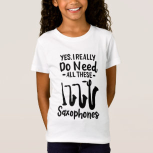 Saxophone - Saxophone Types T-Shirt