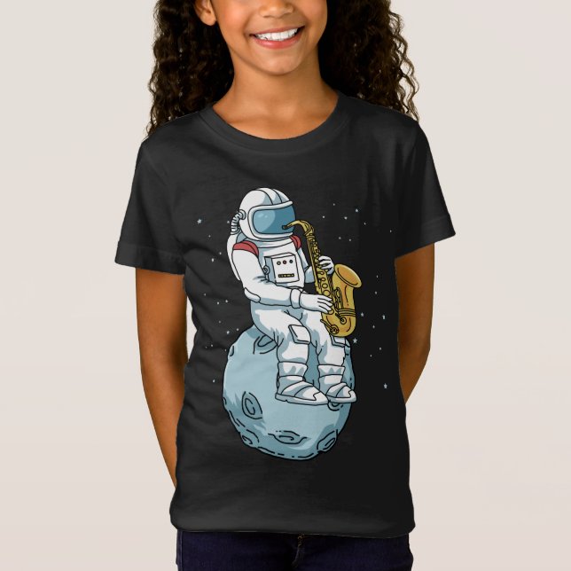 Saxophone Saxophonist Gifts Jazz Music Saxophone T-Shirt (Front)