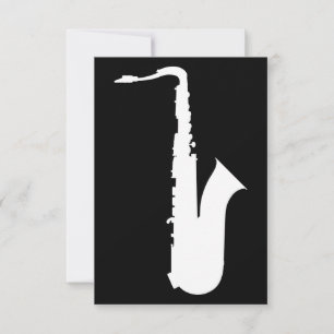 saxophone silhouette