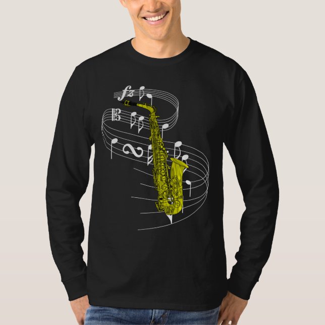 Saxophone T-Shirt (Front)
