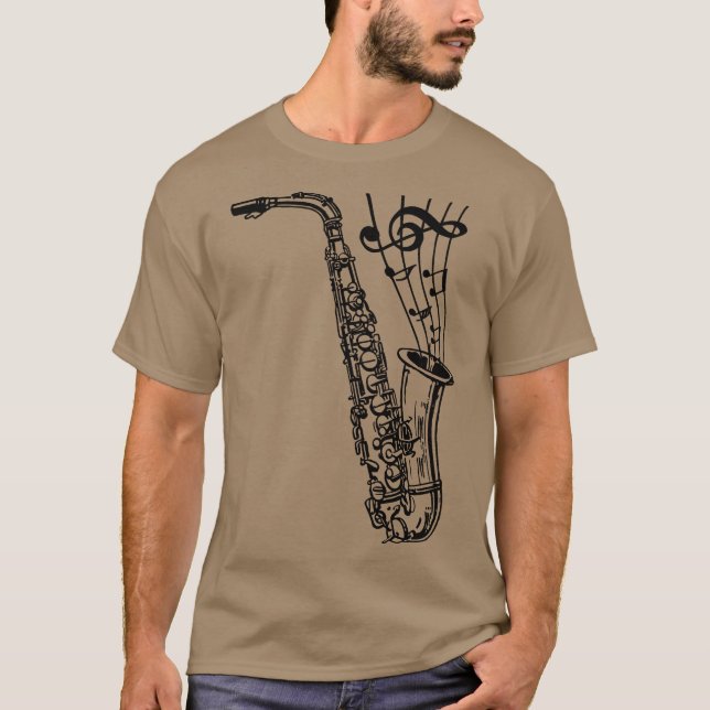 Saxophone T-Shirt (Front)
