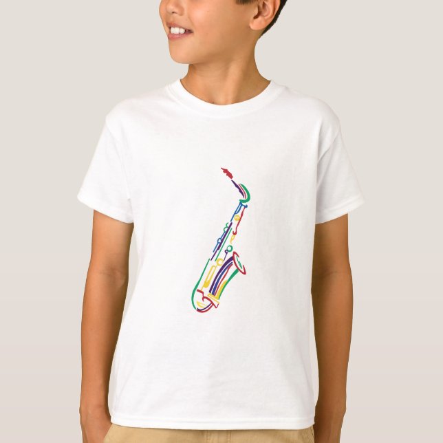 Saxophone T-Shirt (Front)