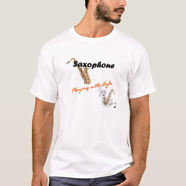 Saxophone T-Shirt (Front)