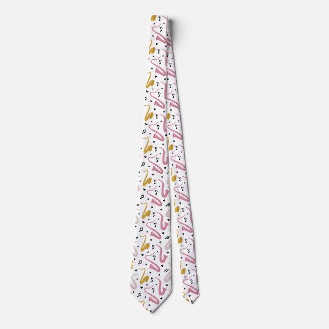 Saxophone  tie (Front)