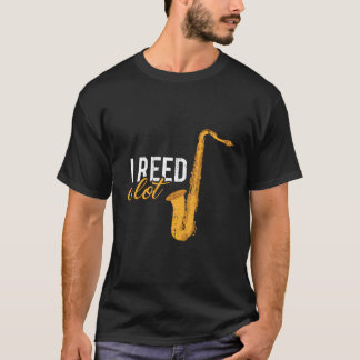 Saxophonist Jazz Musical Instrut Saxophone T-Shirt