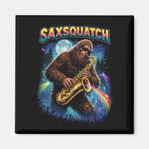 Saxsquatch Magnet