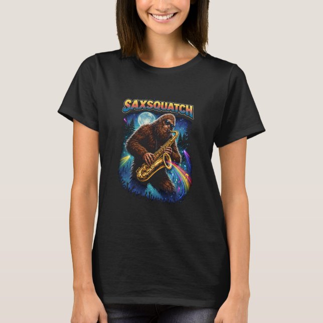 Saxsquatch T-Shirt (Front)