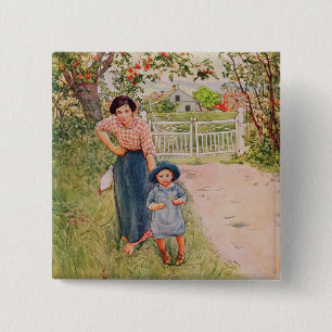 Say a Nice How Do You Do to Your Uncle, 1917, from 15 Cm Square Badge