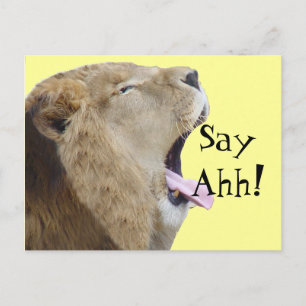 Say Ahh! Patient Postcards