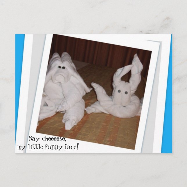 Say Cheeeseee my little funny face! Postcard (Front)