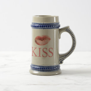 Say Cheese... And Kiss Beer Stein
