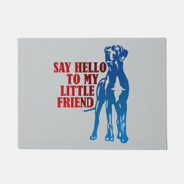 Say hello Doormat (Front)