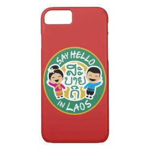 Say Hello in LAOS Case-Mate iPhone Case