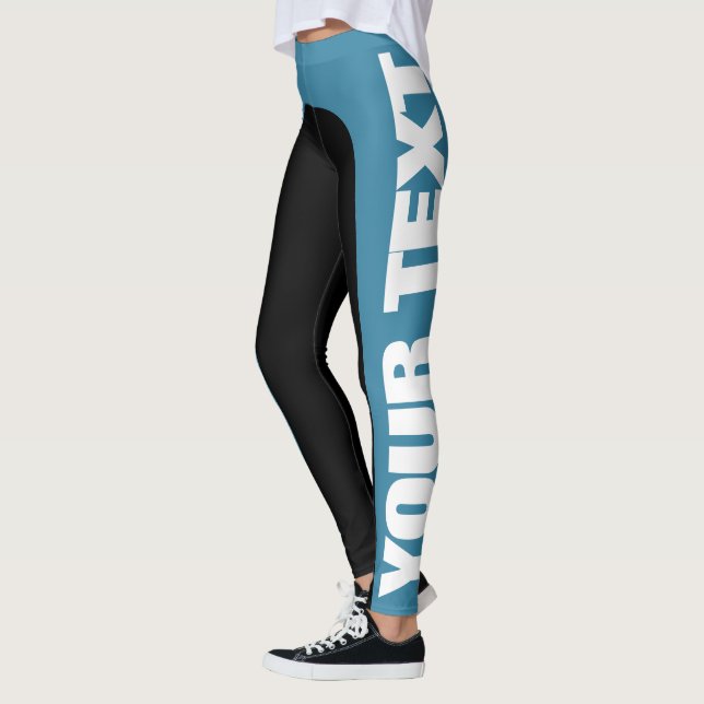 Say It Big! Customisable Leggings (Left)