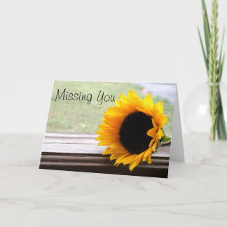 Say it in Sunflowers Card