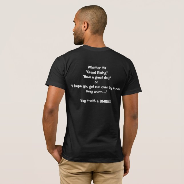 Say it with a SMILE T-Shirt (Back Full)
