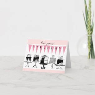 Say It With Cake! birthday card