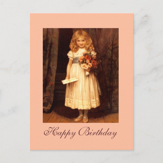 Say it with Roses Postcard (Front)