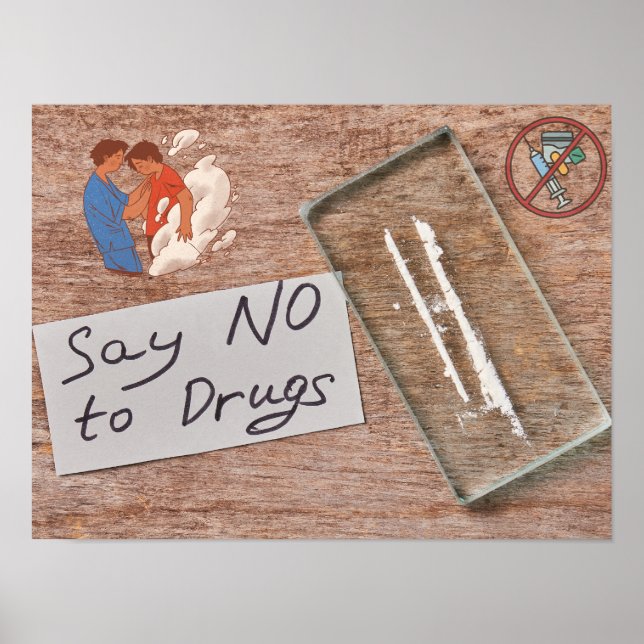 Say No To Drugs Posters (Front)