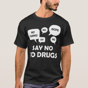 Say No To Drugs We Wear Red For Red Ribbon Week Aw T-Shirt