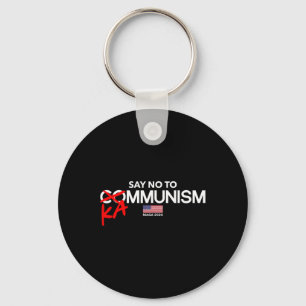 Say No To Kammunism 2024 Elections Trump President Key Ring