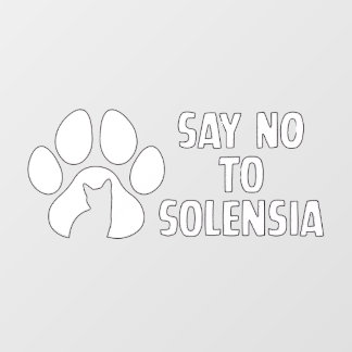 Say No To S in white