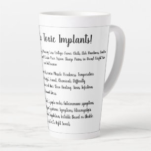 Say No to Toxic Implants Coffee Mug