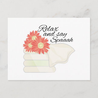Say Spa Postcard