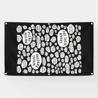 say their names banner