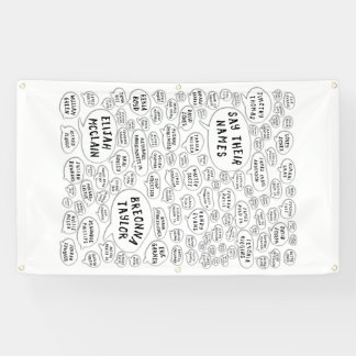 say their names banner