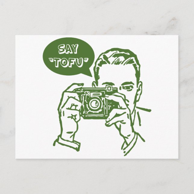 Say Tofu Postcard (Front)