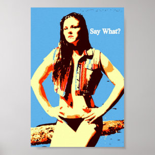 say what attitude poster
