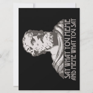 Say What You Meme and Meme What You Say Card