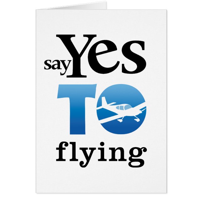 Say Yes To Flying (Front)