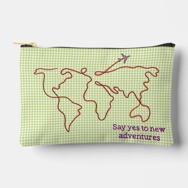 SAY YES TO NEW ADVENTURES BAG  (Front)
