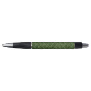Sayagata pattern, Japanese, Green and Gold