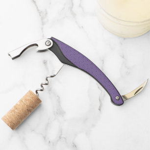 Sayagata pattern, Japanese, Purple and Pink Corkscrew