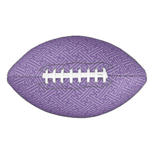 Sayagata pattern, Japanese, Purple and Pink Football