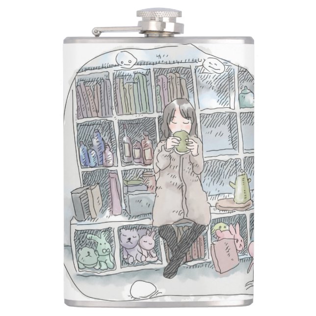 Sayagoya Hip Flask (Front)
