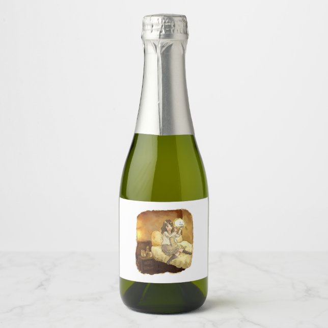 Sayakusaji Sparkling Wine Label (Front)