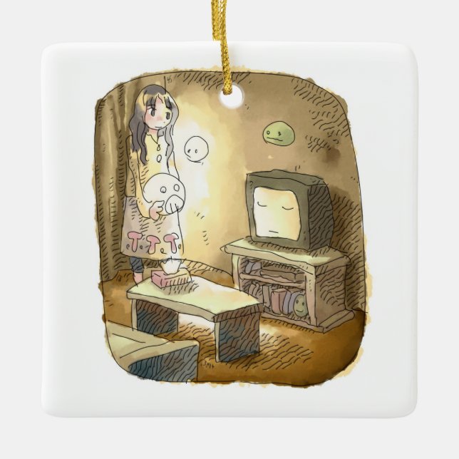 Sayanagoji Ceramic Ornament (Front)