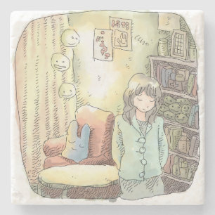 Sayanai Stone Coaster