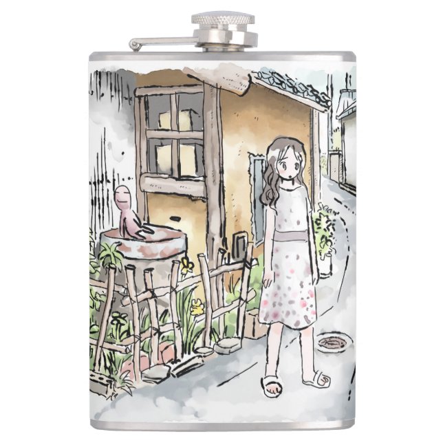 Sayanija Hip Flask (Front)