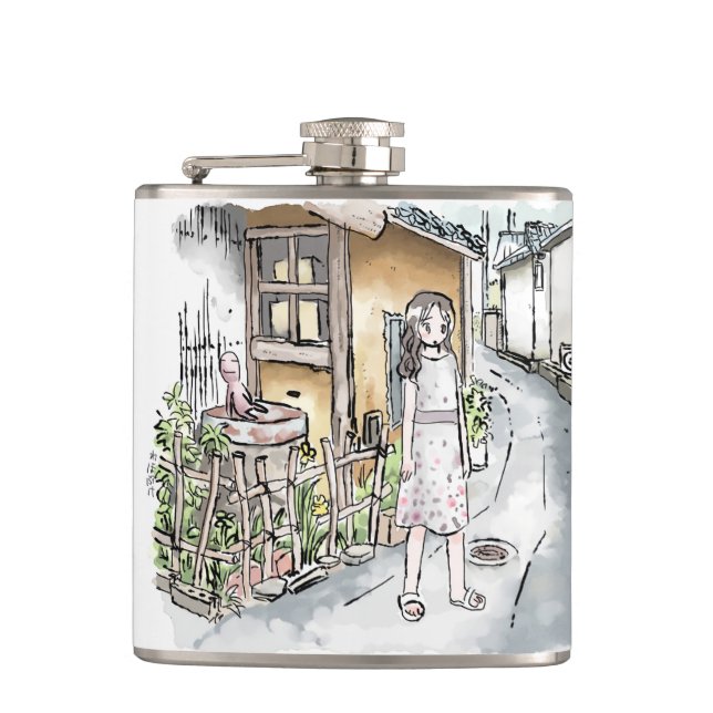 Sayanija Hip Flask (Front)
