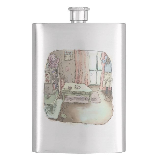 Sayayaji Hip Flask (Front)