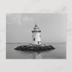 Saybrook Breakwater Light Postcard