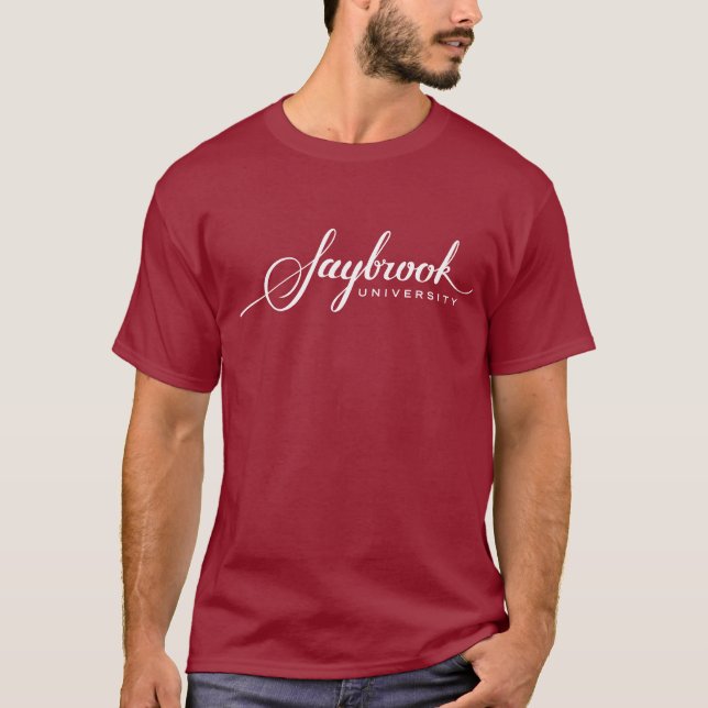 Saybrook Men's Basic Dark T-shirt (Front)