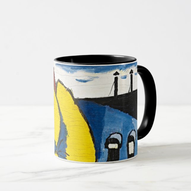 Sayen Trees 1912 Modernist Art Mug (Front Right)