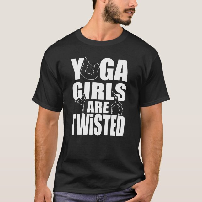 Saying About Yoga T-Shirt (Front)