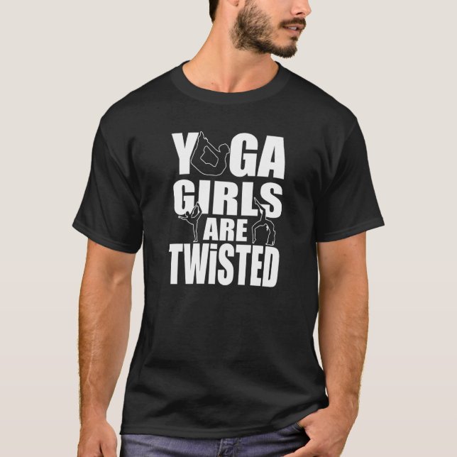 Saying About Yoga T-Shirt (Front)